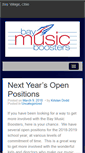 Mobile Screenshot of baymusicboosters.com